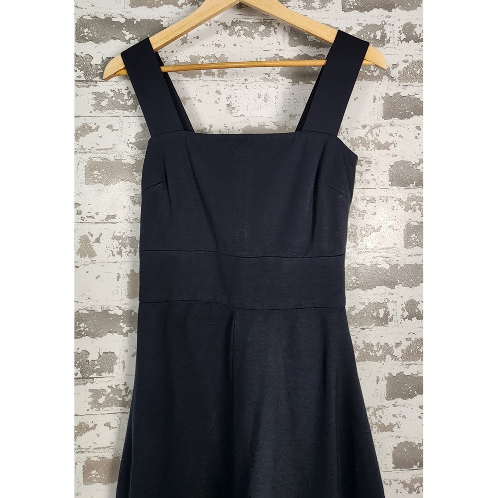 Banana Republic A-Line Dress Size 4 Navy Milly Collection Mini Sleeveless Career - Picture 2 of 16